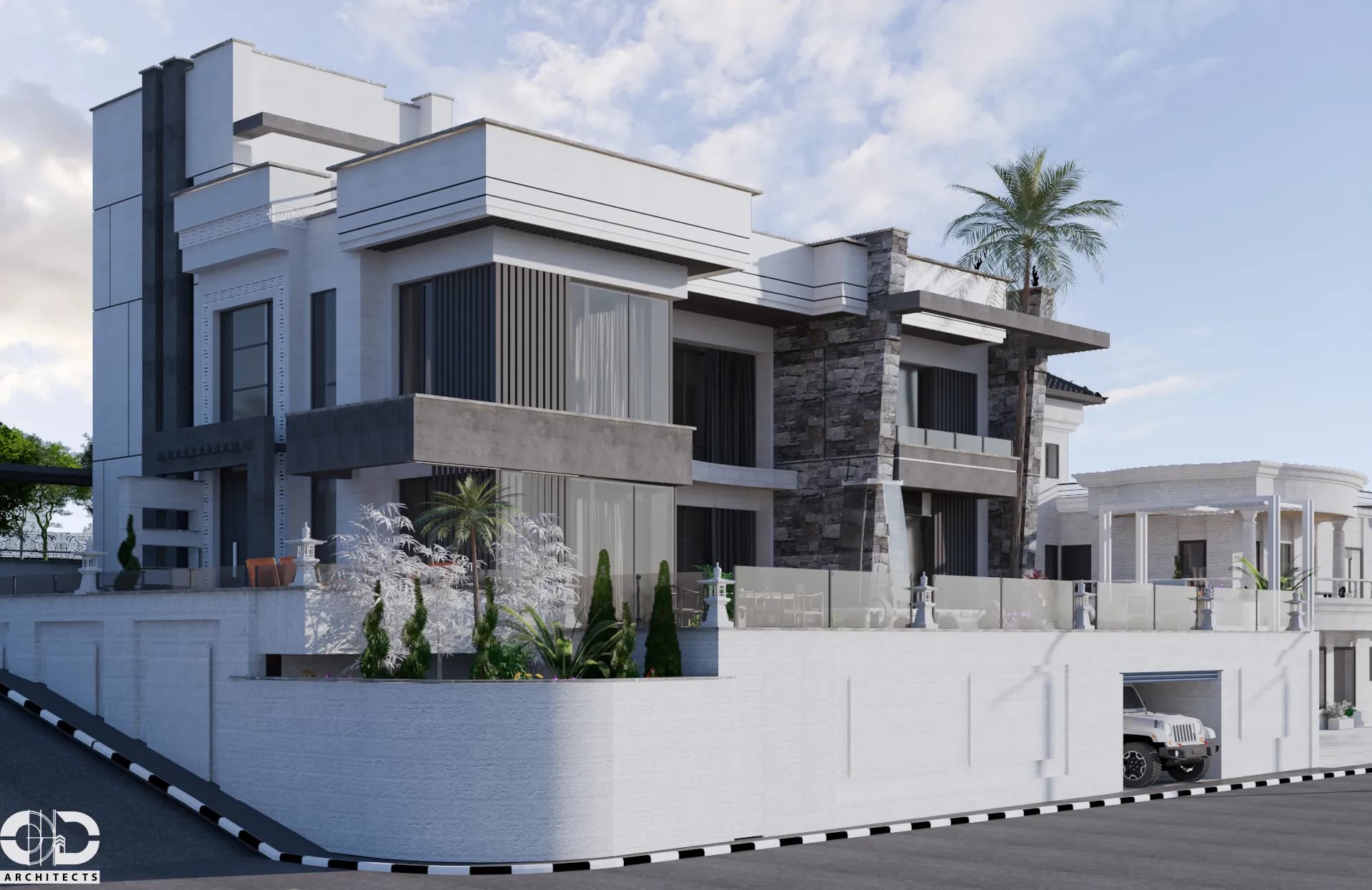 Villa 03 — exterior visualization