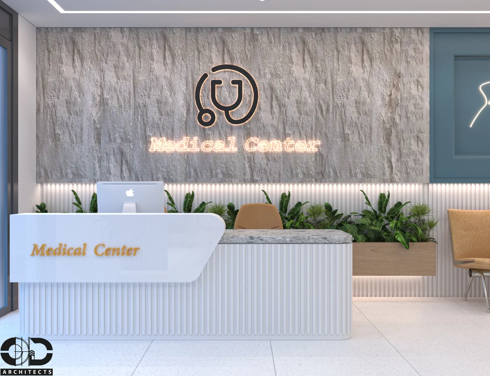 R Centre — interior visualization
