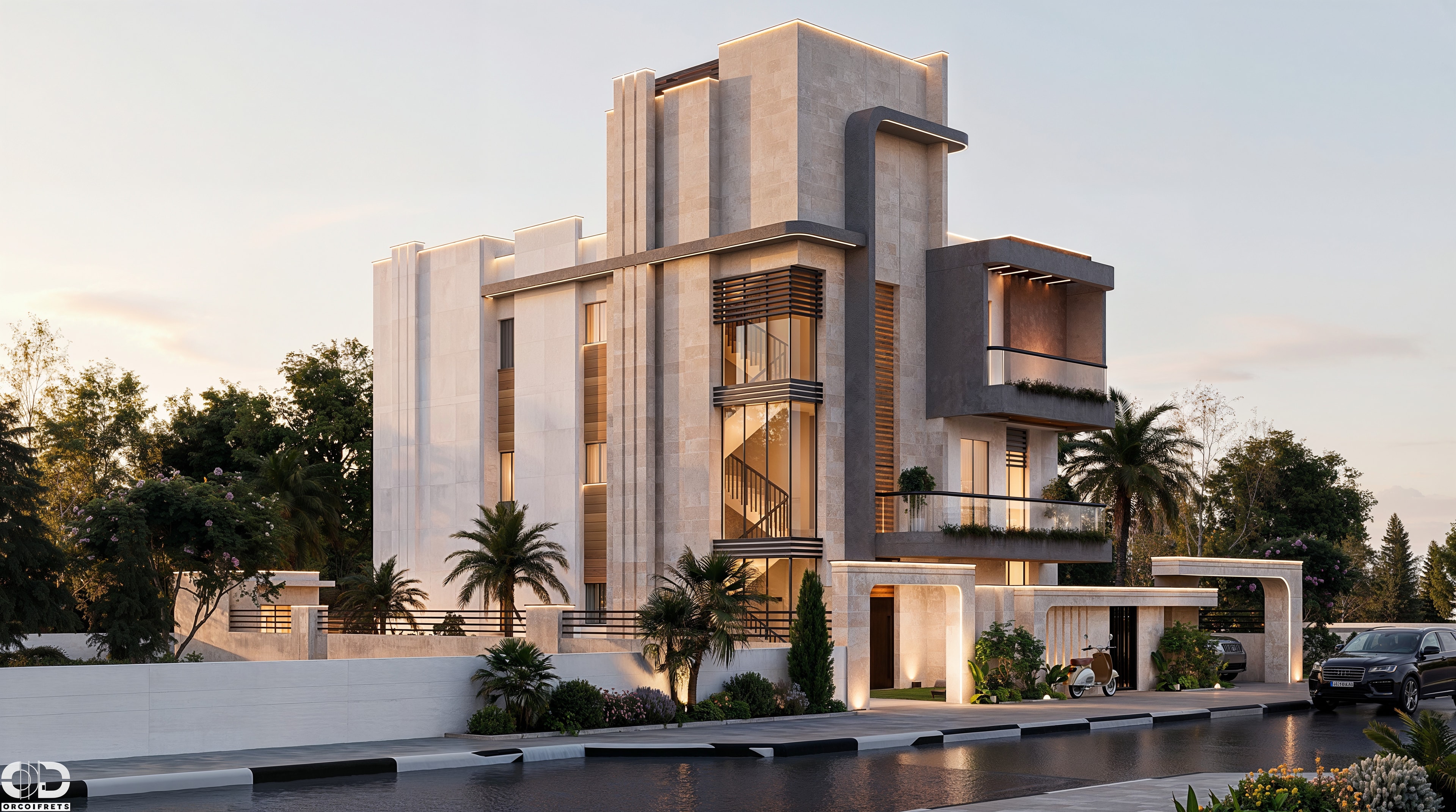 Taim's Villa — exterior visualization