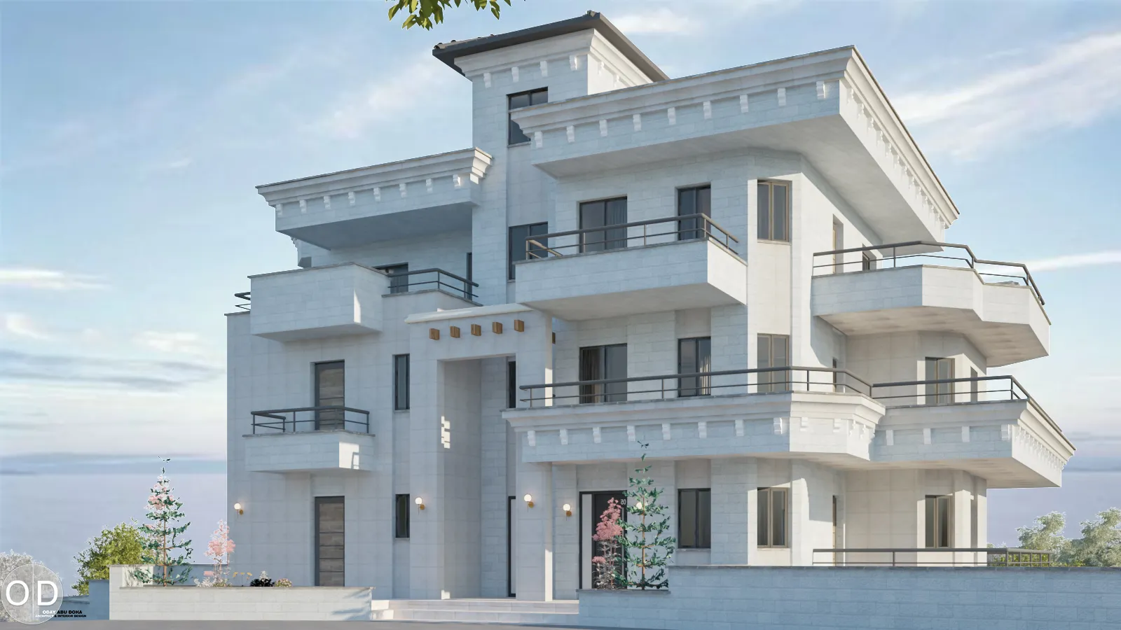 SAHER RESIDENCE — exterior visualization