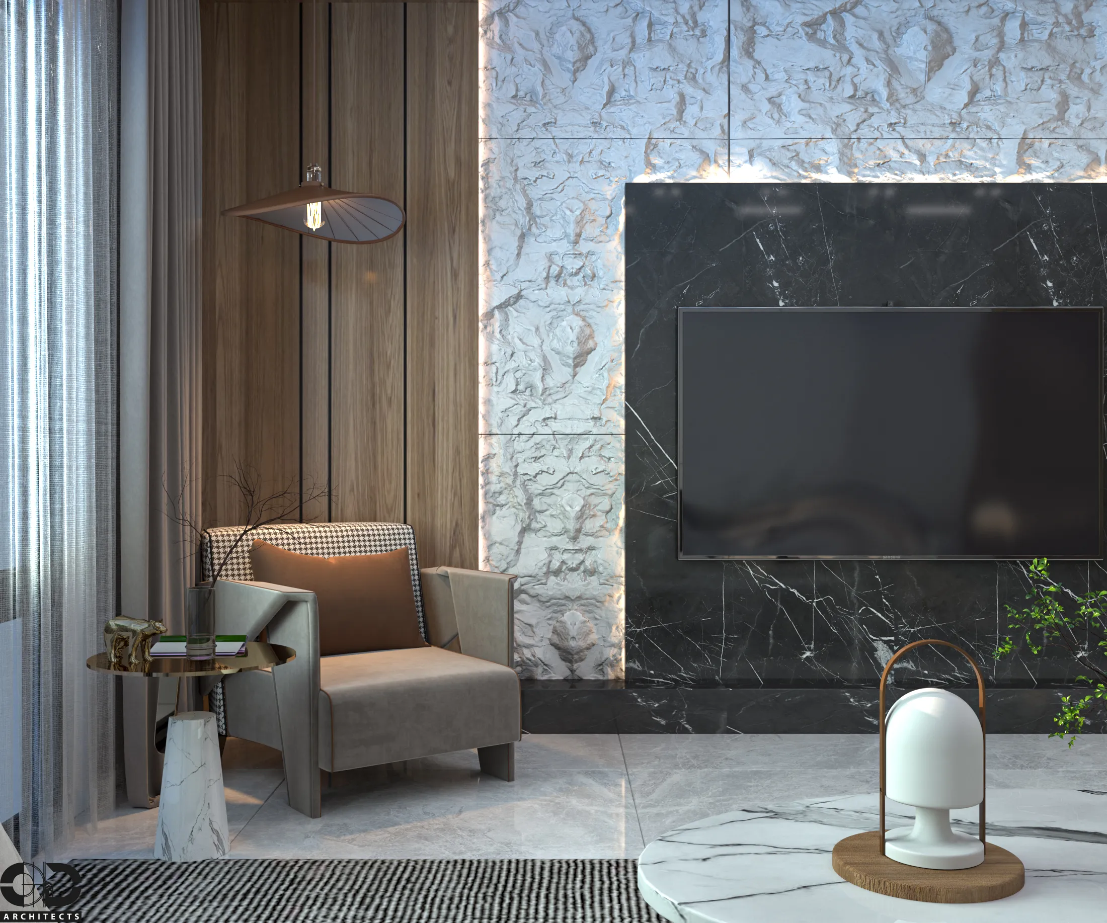 Living Room — interior visualization